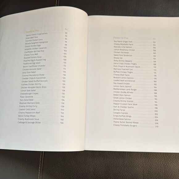 Keto in Five - the complete collection. 120 low- carb recipes. 281 pages. - Picture 3 of 8